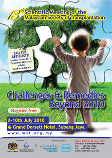 13th Scientific Meeting of the Malaysian Society of Transplantation